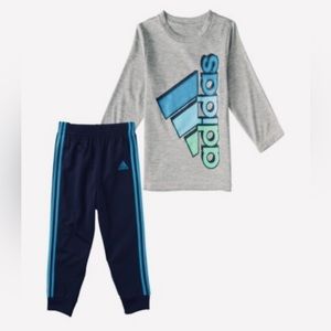 Boy’s Adidas sweatpants and long sleeve set